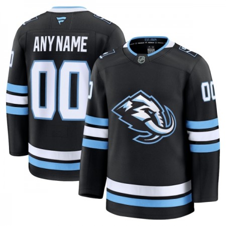 Miesten Pelipaita Custom Utah Hockey Club 2025-26 Fanatics Premium Koti Musta
